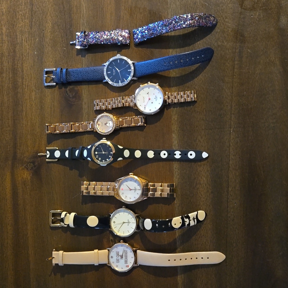 Collection of Kate Spade watches